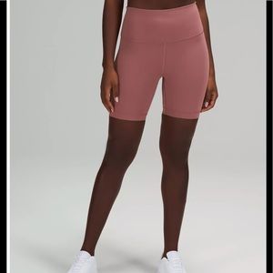 Wunder Train High-Rise Short 6" pink - Size 6